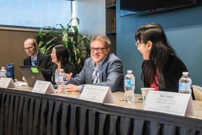 Professors on a panel